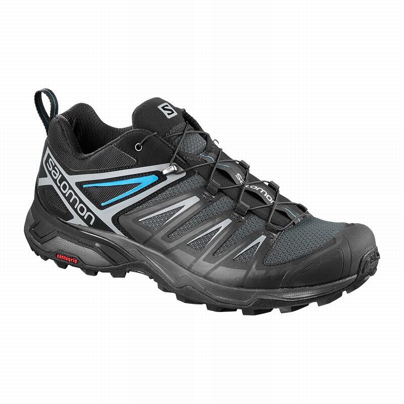 Salomon Singapore Mens Hiking Shoes - X ULTRA 3 Black | 57981-NTVR